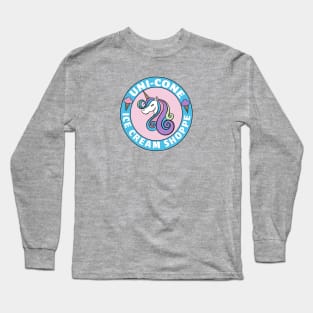 Uni-Cone Ice Cream Shoppe Long Sleeve T-Shirt